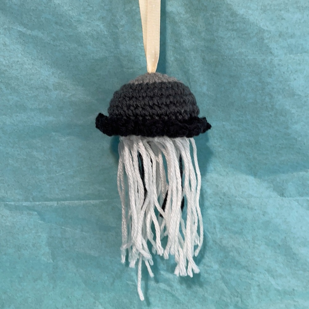 Jellyfish keychain or any type of decoration. Handcrafted with love ❤️